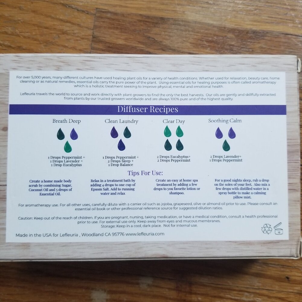 Set of 4, Essential Oils NWTO - Picture 4 of 4